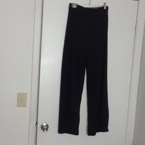 Ladies Size M Wide leg Pleated Chiffon Pants